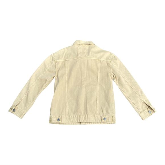 Art Class Jean Jacket Button Front In Sand Color 100% Cotton Size Medium (8/10) - Picture 3 of 7